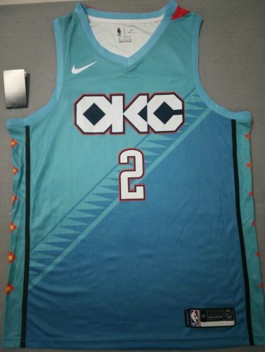 NBA 2 Gilgeous-alexander 2019 OKC Thunder city Maillot